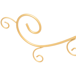 Living and Home Gold Display Stand Christmas Decoration with Star Top 3ft - Size: 90 x 58 x 58cm - Wilko - thumbnail 5