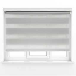 Caecus Day Night Roller Blind Light Grey 40cm - Wilko