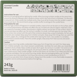 Steve Rhodes, Let's Make Special Brownies Brownie Scented Candle with Green Mug - Size: 12 x 11.5 x 11.5cm - Dark Green - Wilko - thumbnail 7