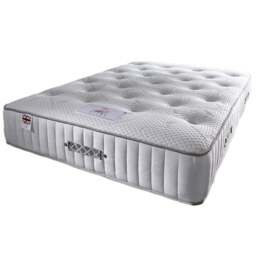 Aspire Furniture Super King Natural Cashmere Pocket Mattress - White - Aspire Beds - Wilko - thumbnail 1