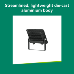 Sylvania SylFlood Black 42W LED Outdoor Floodlight - Size: 3 x 19.3 x 15.1cm - Wilko - thumbnail 7