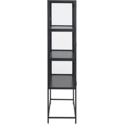 Florence Seaford 2 Door Black Glass Display Cabinet - Furniture To Go - Wilko - thumbnail 5