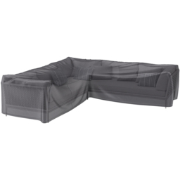 Platinum AeroCover Waterproof L Shape Lounge Set Cover 70 x 235 x 235cm - Grey - Wilko