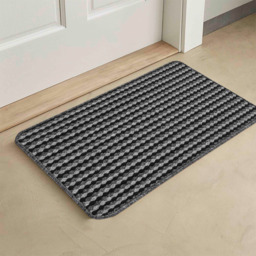 Desire Rugs Eden Anthracite Non Slip Door Mat 57 x 200cm - Black - Wilko - thumbnail 7