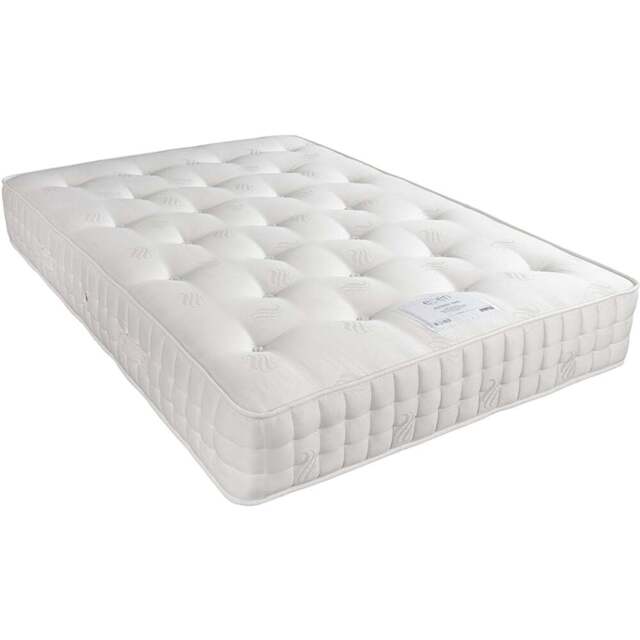 Eden Astrid Small Double 1000 Pocket Sprung Mattress - White - Wilko - image 1