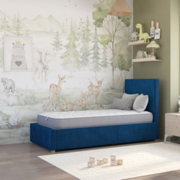 Aspire Kids Small Double Sprung Anti Allergy Mattress - White - Wilko - thumbnail 3