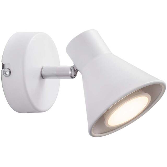Nordlux Eik White Wall Light - Size: 11 x 15 x 8.5cm - Wilko - image 1