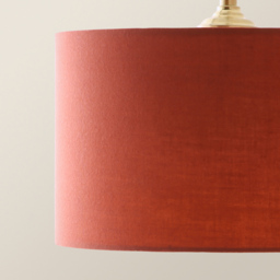 ValueLights Reni Rust Drum Shade 3 Drop Bar Gold Diner LED Ceiling Pendant Light - Size: 123.5 x 98 x 25cm - Black - Wilko - thumbnail 4