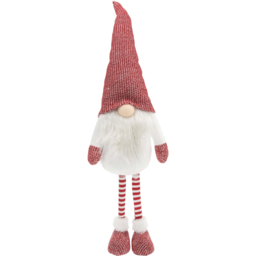 The Christmas Workshop Red Standing Gonk Decoration 63cm - Size: 63 x 11 x 18cm - Wilko - thumbnail 1
