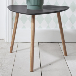 Noa and Nani Malme Storm Grey and Natural Pine Large Side Table - Size: 190 x 135 x 14cm - Nöa and Nani - Wilko