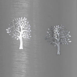 Silver Birch Panel Voile Curtain 183 x 140cm - Size: W 183 x D 140cm - Wilko - thumbnail 4