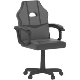 Vida Designs Comet Grey and Black Swivel Office Chair - Size: 55 x 58 x 101cm - Wilko - thumbnail 3