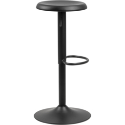 Florence Finch Black Bar Stool Set of 2 - Furniture To Go - Wilko - thumbnail 5