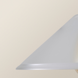 ValueLights Tapered Dome Clear Glass Pendant Lamp Shade - Size: 14.5 x 30 x 30cm - Silver - Wilko - thumbnail 5