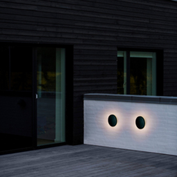 Nordlux Artego Black Round Wall Light - Size: 0 x 15 x 0cm - Wilko - thumbnail 4