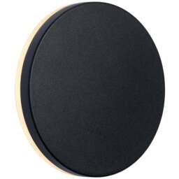 Nordlux Artego Black Round Wall Light - Size: 0 x 15 x 0cm - Wilko - thumbnail 1