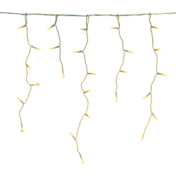 Samuel Alexander 1000 Vintage Gold LED White Cable Frosted Icicle Light 25m - Size: 5 x 2500 x 5cm - Wilko - thumbnail 3