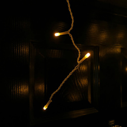 Samuel Alexander 1000 Vintage Gold LED White Cable Frosted Icicle Light 25m - Size: 5 x 2500 x 5cm - Wilko - thumbnail 7