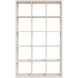 Florence Mauro Multi Shelf Sand Oak Bookshelf - Size: 15 Shelf - Brown - Wilko - thumbnail 4