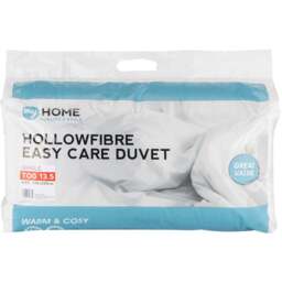 My Home Single White Duvet 13.5 Tog - Wilko - thumbnail 1