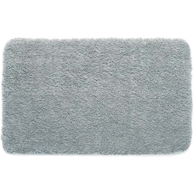 My Luxe Silver Rug 60 x 100cm - Size: 60 x 100 x 6cm - Grey - Wilko - image 1