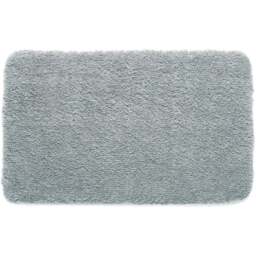 My Luxe Silver Rug 60 x 100cm - Size: 60 x 100 x 6cm - Grey - Wilko - thumbnail 1