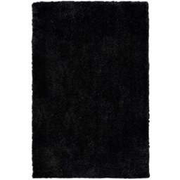 Homemaker Black Snug Plain Shaggy Rug 160 x 230cm - Wilko
