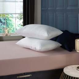 Downland Soft Touch Washable Pillows 2 Pack - White - Wilko - thumbnail 5