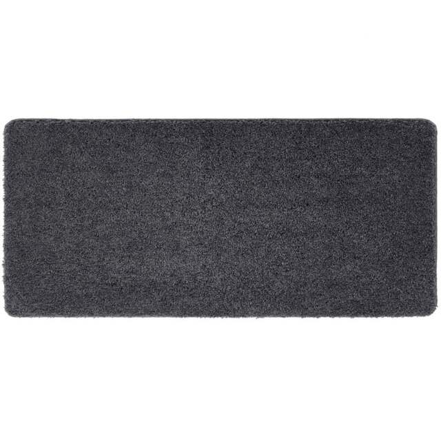 My Rug Charcoal Rug 67 x 150cm - Size: 67 x 150 x 2cm - grey - Wilko - image 1