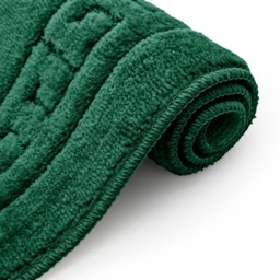 Velosso Greek Key Emerald Bath Mat Set - Green - Wilko - thumbnail 4