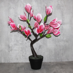 Avilo Warm White LED Pink Lily Tree Lamp - Size: 56 x 39 x 39cm - Wilko - thumbnail 5
