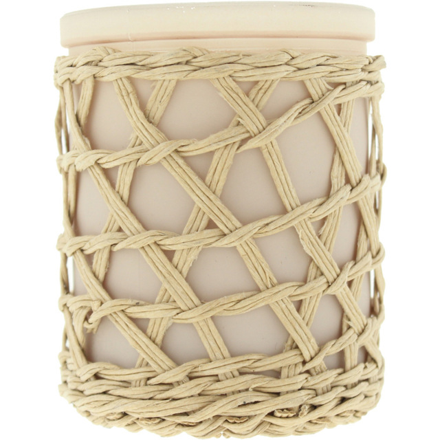 French Connection Bamboo Collection Bergamot and Jasmine Scented Candle - Size: 9.3 x 7.6 x 6.8cm - n/a - Wilko - image 1