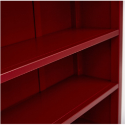 Palazzi 3 Shelves Red Bookcase - Size: 3 Shelf - Wilko - thumbnail 7