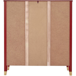 Palazzi 3 Shelves Red Bookcase - Size: 3 Shelf - Wilko - thumbnail 6