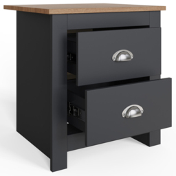 GFW Lancaster Slate Blue 3 Piece Bedroom Furniture Set - Wilko - thumbnail 6