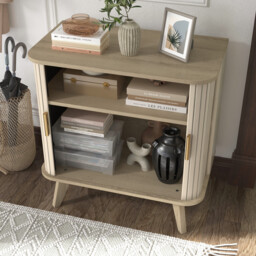 Mateo Sliding Door Sideboard Cream - Wilko - thumbnail 6