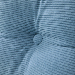 Living and Home Blue Corduroy Wedge Headboard Pillow with Side Pocket 180 x 50cm - Size: 50 x 180 x 20cm - Wilko - thumbnail 6