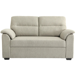 HGD Tivoli 2 Seater Oatmeal Woven Boucle Pull-Out Sofa Bed - Wilko - thumbnail 3