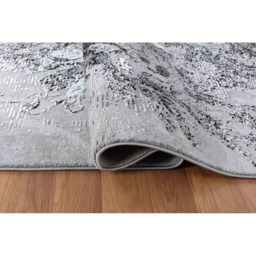 Desire Rugs Serenity Black Abstract Water Grunge Texture Rug 200 x 290cm - Wilko - thumbnail 4