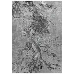 Desire Rugs Serenity Black Abstract Water Grunge Texture Rug 200 x 290cm - Wilko - thumbnail 1