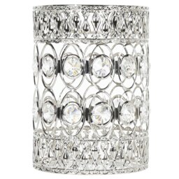 Iris Crystal Pendant Light - Size: 15 x 21 x 15cm - Wilko