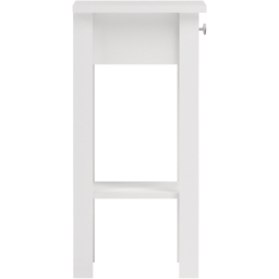 Florence Madrid Single Drawer White Bedside Table - Furniture To Go - Wilko - thumbnail 5