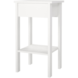 Florence Madrid Single Drawer White Bedside Table - Furniture To Go - Wilko - thumbnail 6