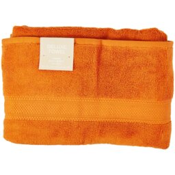 Deluxe Bath Sheet - Pumpkin - Wilko - thumbnail 1