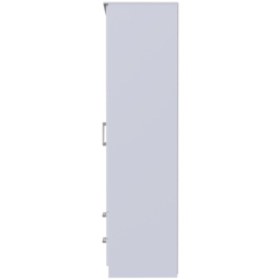 Crowndale Devon Ready Assembled 2 Door 2 Drawer White Matt Wardrobe - Size: 2 Door, 2 Drawer - Wilko - thumbnail 4