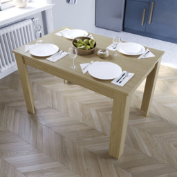 Vida Designs Medina 4 Seater Dining Table Oak - Brown - Wilko - thumbnail 5