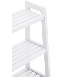 Premier Housewares Chester 4 Shelf White Bookshelf - Interiors by Premier - Wilko - thumbnail 7