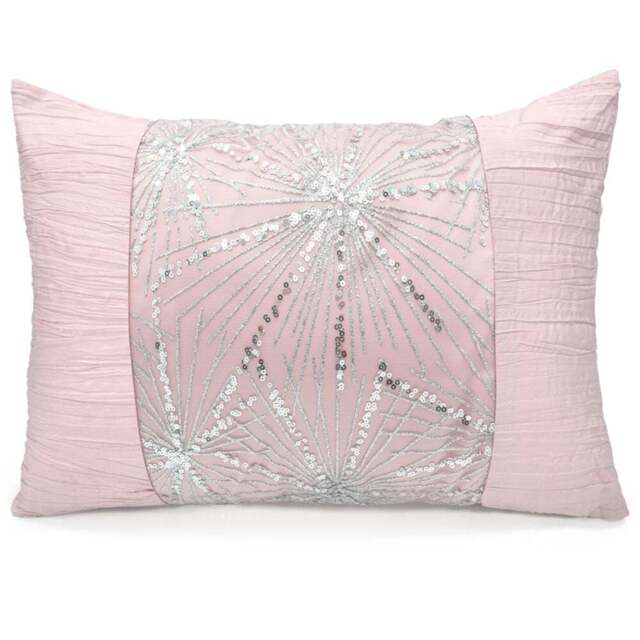 Velosso Marini Pink Crinkle Filled Boudoir - Size: 30 x 40cm - Wilko - image 1