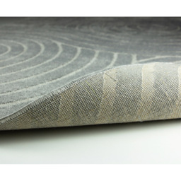 Eselle Rhythm Sculpt Grey Rug 160 x 230cm - Wilko - thumbnail 5