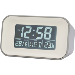 Acctim Alta Owl Grey Reflection Digital Alarm Clock - Size: 4.7 x 10 x 5.8cm - Wilko - thumbnail 5